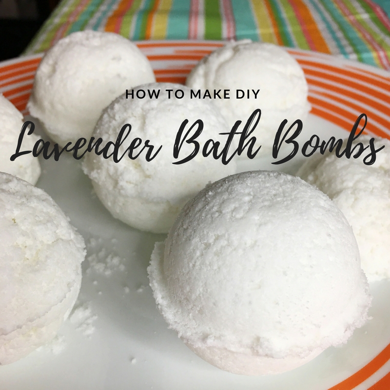 DIY bath bombs